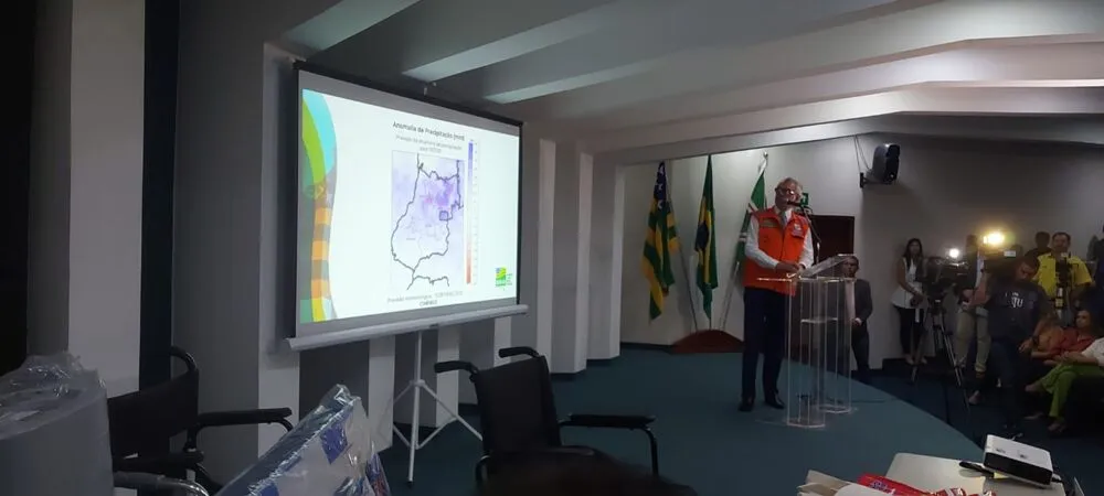 Imagem ilustrativa da imagem Chuvas em Goiás: governo do estado anuncia operação de contingência