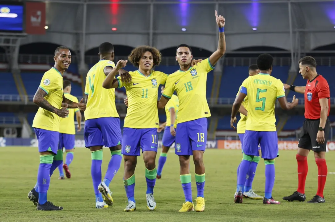 Imagem ilustrativa da imagem Brasil ganha, vai ao hexagonal final do Sul-Americano sub-20