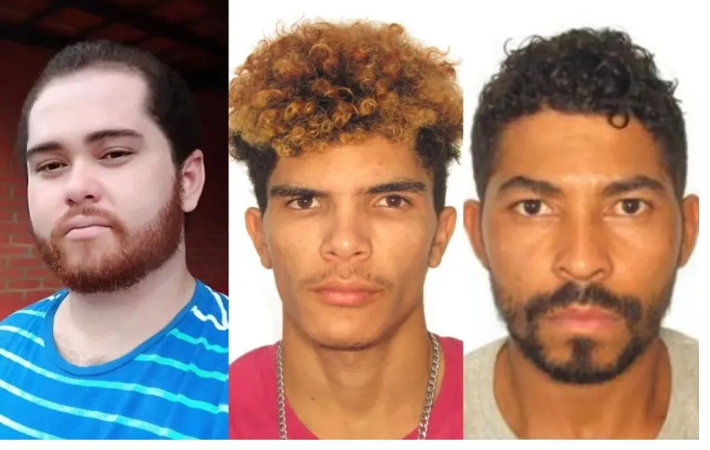Lucas Borges de Azevedo, Raí Nunes da Silva e Marciano Francisco da Silva foram encontrados mortos em Porangatu.