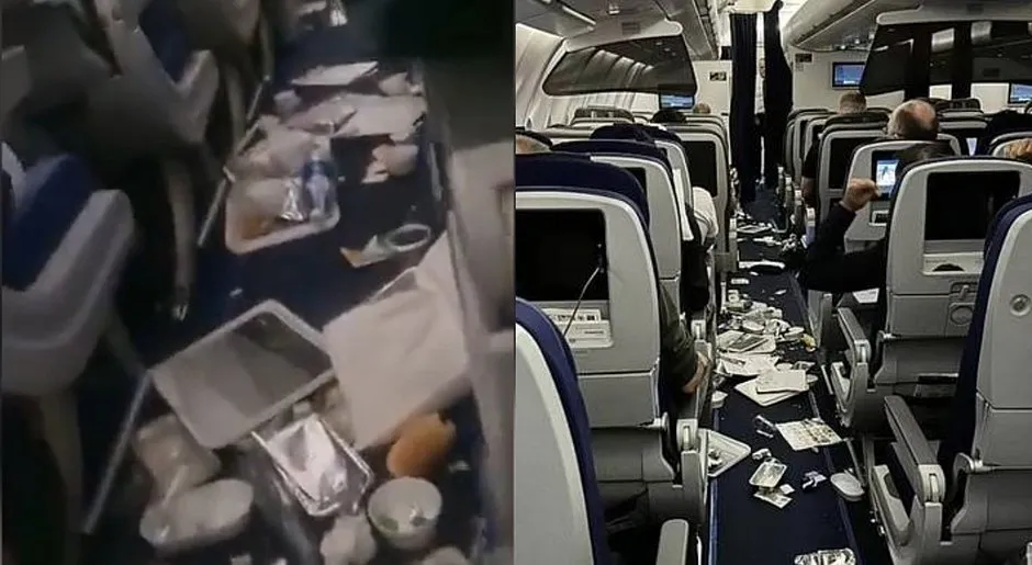 Imagem ilustrativa da imagem Turbulência faz avião da Lufthansa despencar 300 metros e deixa sete feridos