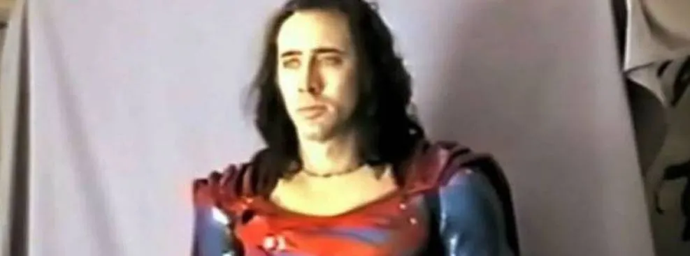 Superman Lives | Nicolas Cage diz que o Superman do filme era "emo".