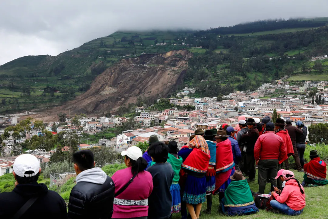 Imagem ilustrativa da imagem Deslizamento de terra causa mortes e desaparecimentos no Equador