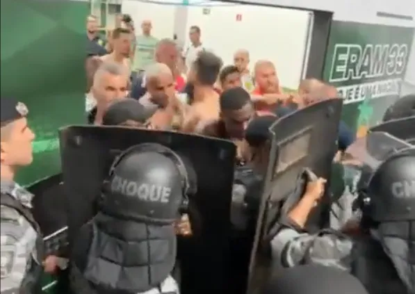 Imagem ilustrativa da imagem Cuiabá diz que jogadores foram agredidos por PM em Goiânia após semifinal da Copa Verde