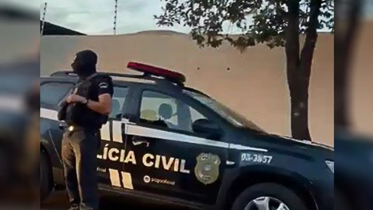 A prisão foi efetuada Polícia Civil de Goiás (PCGO), através da Delegacia de Rio Verde. Foto/reprodução: Polícia Civil