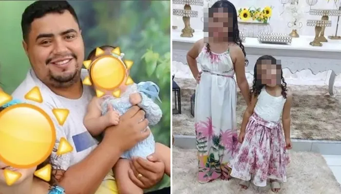 O pai matou as próprias filhas para se vingar da esposa após uma suposta traição (Foto: Reprodução/Redes Sociais)