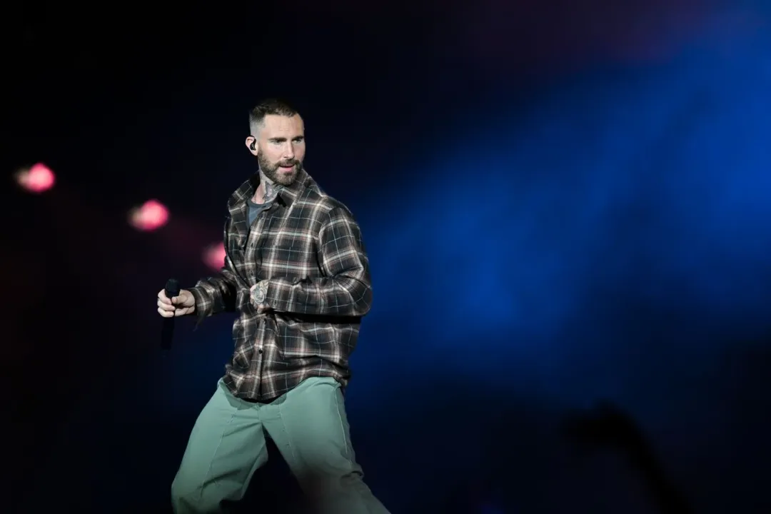 Imagem ilustrativa da imagem Maroon 5 leva público à loucura na Arena MRV