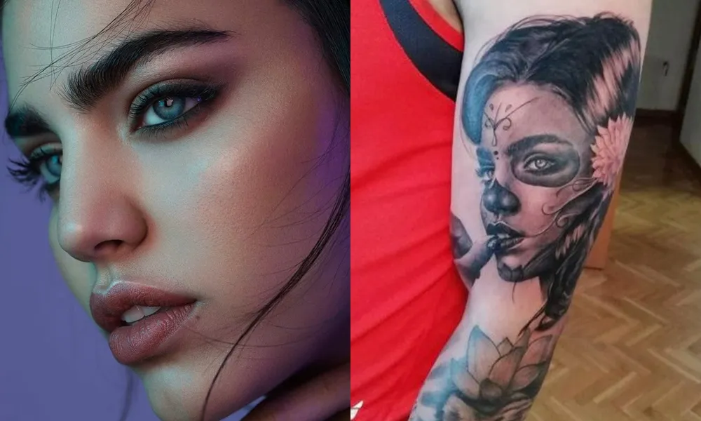 Renata Guerra, Miss Universo Goiás, compartilha suas impressões sobre se tornar um ícone involuntário na arte da tatuagem Foto: Rossella Vanon/Divulgação