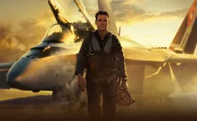 Imagem ilustrativa da imagem "Tom Cruise revela emoção ao filmar cena de Top Gun: Maverick