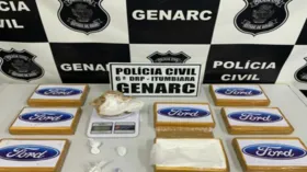 Imagem ilustrativa da imagem Homem é preso com 8 kg de cocaína em depósito de Itumbiara