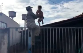 Imagem ilustrativa da imagem Criança de 4 anos é resgatada no telhado do vizinho, em Quirinópolis