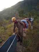 Imagem ilustrativa da imagem Bombeiros Militares resgatam corpo no rio em Cavalcante-GO