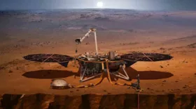 Imagem ilustrativa da imagem Marte está girando mais rápido? Entenda o que diz missão da Nasa