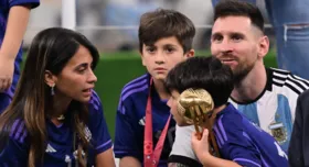 Imagem ilustrativa da imagem Filho de Messi entra para categoria de base do Inter Miami