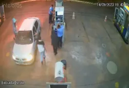Imagem ilustrativa da imagem Vídeo; Homens armados assaltam posto de gasolina