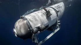 Imagem ilustrativa da imagem Tragédia do submarino Titan, da Oceangate, vai virar filme de ficção; veja detalhes