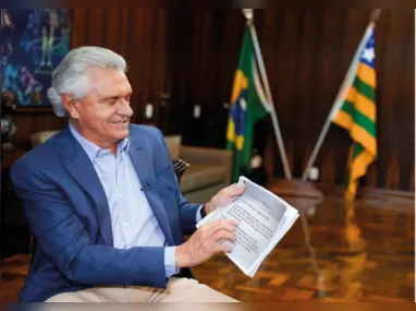 Imagem ilustrativa da imagem Resultado de pesquisa praticamente lança Ronaldo Caiado a presidente