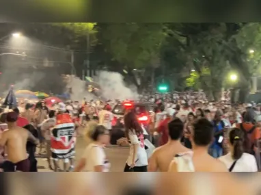 Imagem ilustrativa da imagem Torcedor do São Paulo morre em confronto com a PM