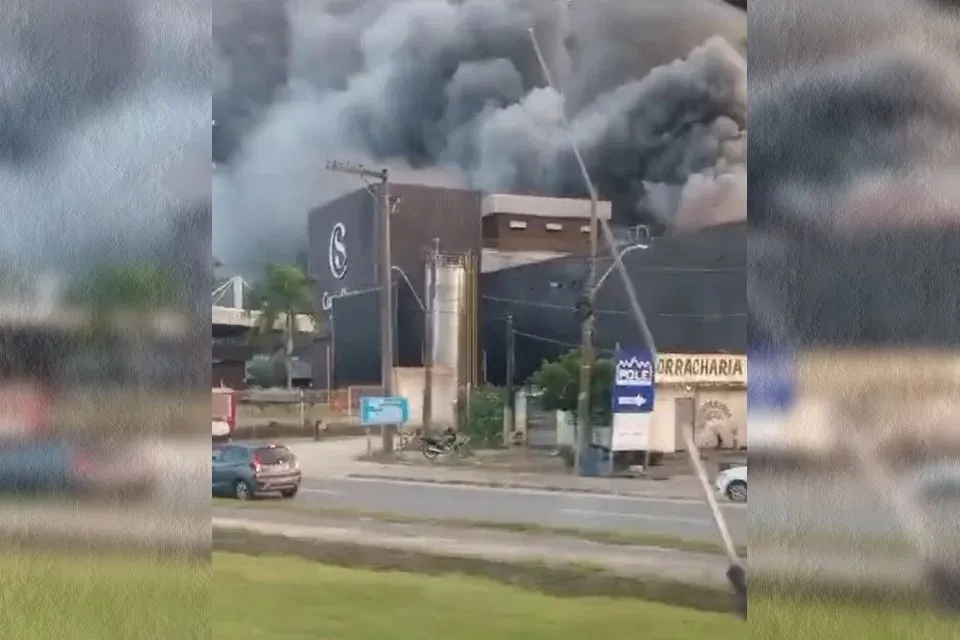 Imagem ilustrativa da imagem Incêndio atinge fábrica da Cacau Show no Espírito Santo