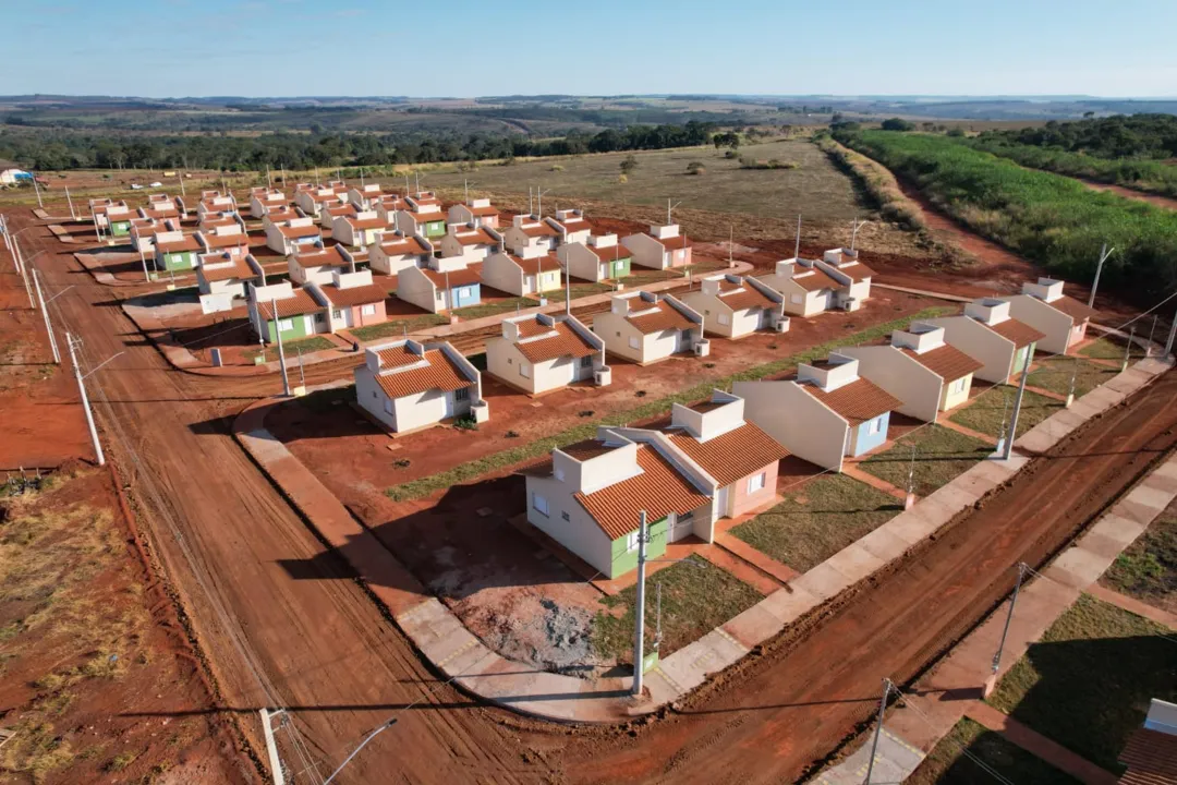 Foto: Divulgação/Seinfra. Programa habitacional do governo entrega casas a custo zero para população em situação de vulnerabilidade social