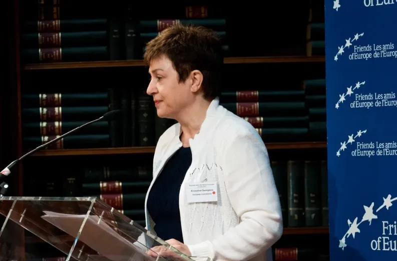 Kristalina Georgieva — Foto: Friends of Europe, CC BY 2.0 <https://creativecommons.org/licenses/by/2.0>, via Wikimedia Commons