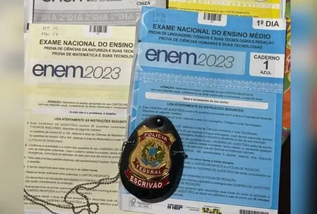 Imagem ilustrativa da imagem PF investiga estudante de medicina suspeito de cobrar para fazer prova do Enem