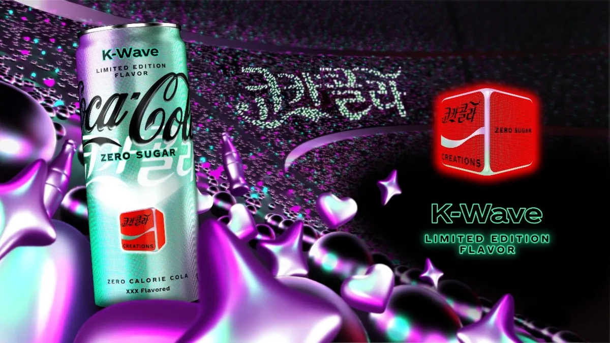 Imagem ilustrativa da imagem Coca-Cola celebra a fandom do K-Pop com o lançamento de Coca-Cola K-Wave Sem Açúcar