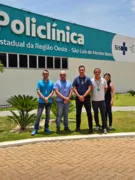 Imagem ilustrativa da imagem Policlínica de São Luís de Montes Belos recebe visita de equipe do Juarez Barbosa