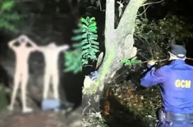 Imagem ilustrativa da imagem Duas pessoas são flagradas e presas ao fazerem sexo em bosque