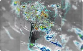 Imagem ilustrativa da imagem Goiás tem alerta de chuvas intensas, com rajadas de ventos e raios