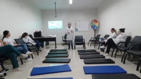 Imagem ilustrativa da imagem Policlínica de Goianésia apresenta meditação e musicoterapia como práticas integrativas