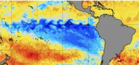 Imagem ilustrativa da imagem El Niño dá sinais de despedida, mas cientistas já preveem La Niña