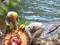 Imagem ilustrativa da imagem Homem morre afogado em cachoeira