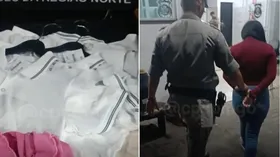 Imagem ilustrativa da imagem Mulher é presa por furtar roupas em shopping
