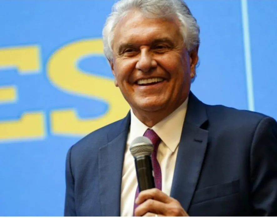 Ronaldo Caiado participa de debate sobre o Brasil:
governador leva experiências de Goiás para o país