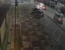 Motorista é solto após atropelar motociclista e fugir de abordagem