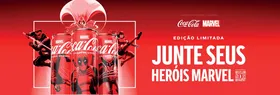 Imagem ilustrativa da imagem Coca-Cola e Marvel unem forças em uma colaboração dedicada aos fãs dos heróis e vilões do Universo Marvel