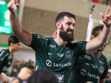 Imagem ilustrativa da imagem Saneago/Goiás vence o Brasília Vôlei e retorna para a Superliga A