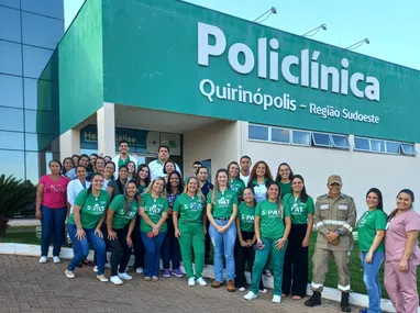 Imagem ilustrativa da imagem Policlínica de Quirinópolis realiza Semana Interna de Prevenção de Acidentes do Trabalho