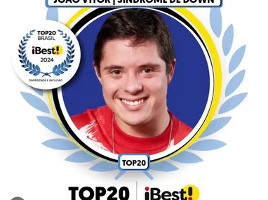 Imagem ilustrativa da imagem João Vitor está na seleção do Top20 do iBest Brasil