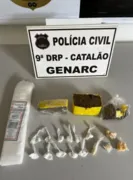 Imagem ilustrativa da imagem Operação em Catalão prende trio suspeito de tráfico de drogas