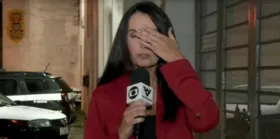 Imagem ilustrativa da imagem Repórter da Globo desmaia ao vivo durante telejornal; assista
