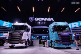 Imagem ilustrativa da imagem Fenatran 2022 destaca caminhões com novas tecnologias das estradas