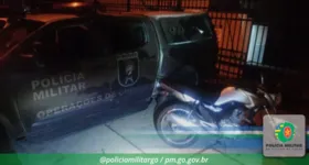 Imagem ilustrativa da imagem Suspeito de roubar moto é preso, em Aparecida de Goiânia