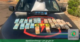 Imagem ilustrativa da imagem Homem é preso com cocaína avaliada em mais de R$ 1 milhão, em Quirinópolis