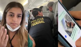 Imagem ilustrativa da imagem Influencer relata assédio enquanto dormia em voo: "Tirou fotos minhas"; assista