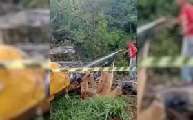 Imagem ilustrativa da imagem Piloto morre após queda de avião em Bom Jesus de Goiás