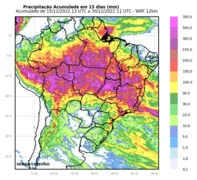 Imagem ilustrativa da imagem Chuvas intensas faz governo estadual emitir alerta para as regiões Centro, Norte e Nordeste
