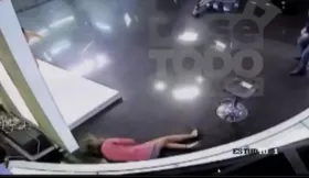 Imagem ilustrativa da imagem Apresentadora desmaia ao vivo em programa de TV; assista