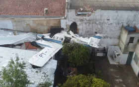 Imagem ilustrativa da imagem Piloto da aeronave que caiu recebe alta da UTI em Goiânia