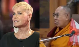 Imagem ilustrativa da imagem Xuxa pede prisão de Dalai Lama após vídeo polêmico com criança: 'Lugar de abusador é na cadeia'